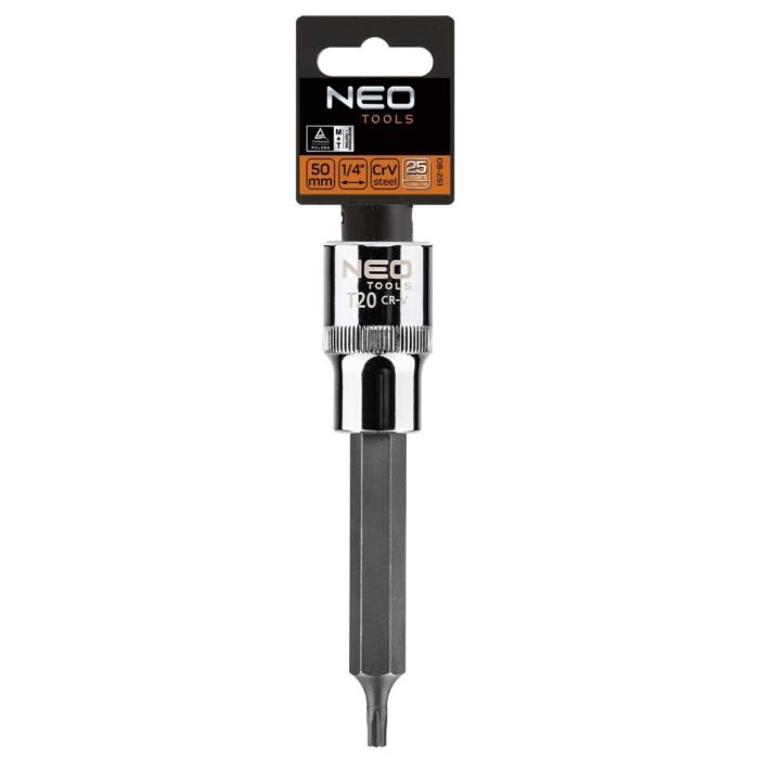 Torx bit na nasadnm ključu od 1/2", 100mm - NEO TOOLS - Image 2
