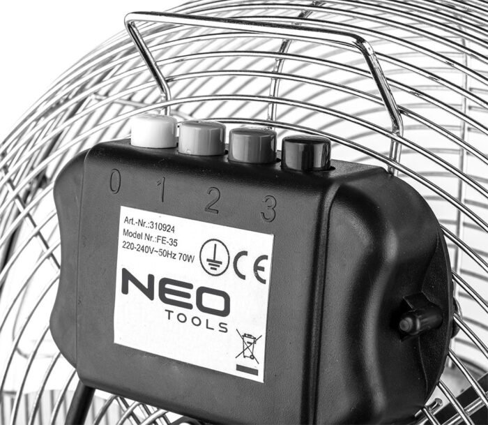 Podni ventilator 50W, prečnika 30 cm, 3 brzine NEO TOOLS 90-009 - Image 4