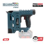 Aku. heftalica 20V, solo - BORMANN pro - BBP3630