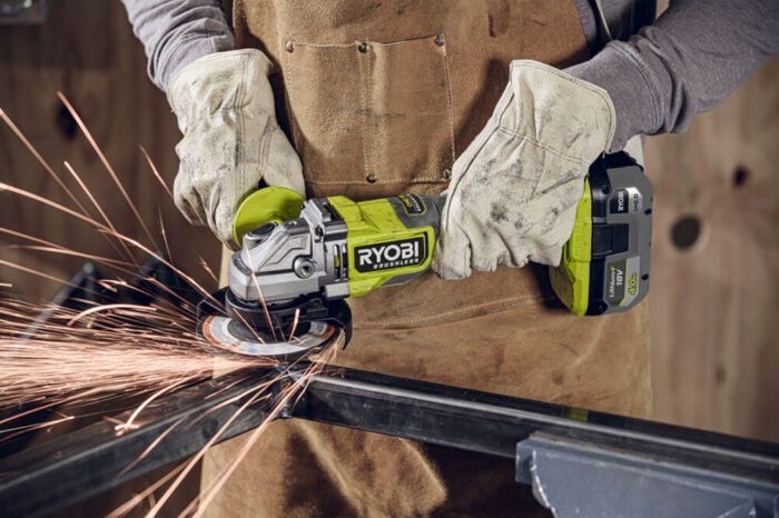Aku. ugaona brusilica, bez četkica (125mm) 18V ONE+™ – RYOBI RAG18BL-0 - Image 6