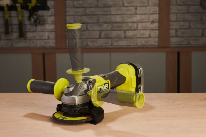 Aku. ugaona brusilica, bez četkica (125mm) 18V ONE+™ – RYOBI RAG18BL-0 - Image 7