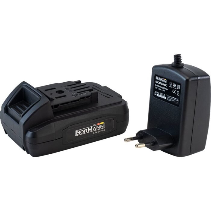 Akumulatorska bušilica u setu, 20V – BORMANN Lite BCD2400 - Image 4