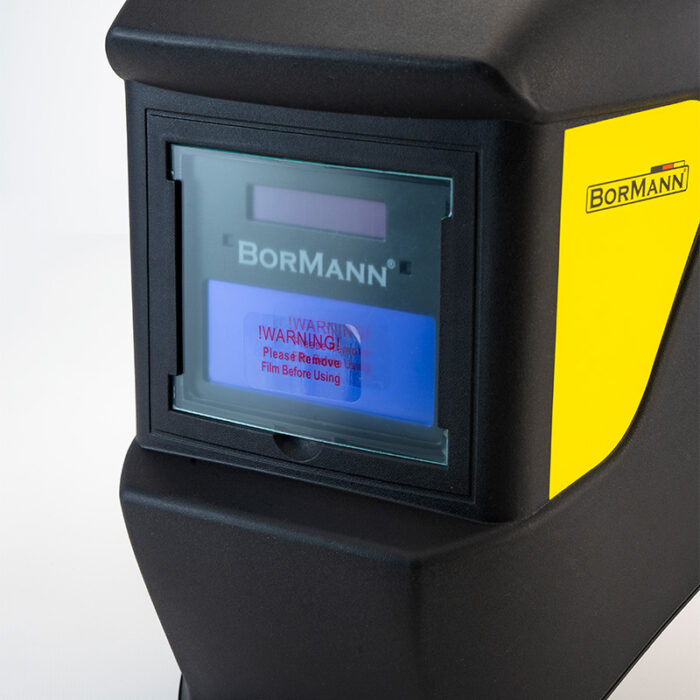 Vizir za zavarivanje, auto zatamnjivanje, ekran 90x35 mm - BORMANN BIW1500 - Slika 3