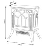Električni kamin - 800W/1500W (90-110) NEO TOOLS - Slika 7