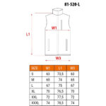 Radni prsluk – dvostrani, reflektujući - NEO 81-520 - Slika 3
