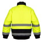 Radna jakna visoke vidljivosti, postavljena – žuta - NEO 81-710 - Slika 2