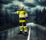 Radna jakna visoke vidljivosti, vodootporna – žuta - NEO 81-720 - Slika 2