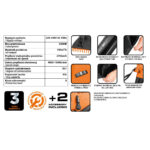 Baštenski usisivač - duvalica - drobilica lišća 3500W NEO TOOLS 04-624 - Slika 18