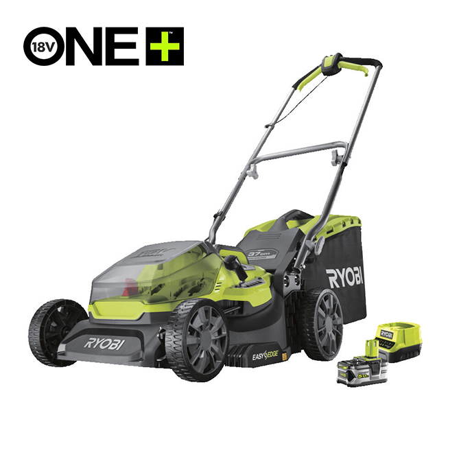 Aku. kosačica za travu, bez četkica 18V ONE+™ sa baterijom (5Ah) i punjačem – RYOBI RY18LMX37A-150