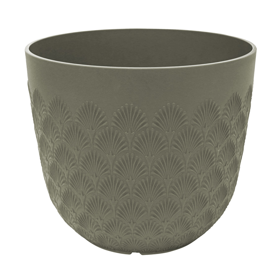 Multy Home EU5100666 saksija Melody Scallop 36 cm (zelena)