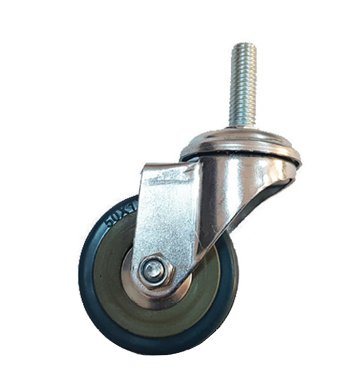 Točak PVC okretan na šrafu - BLADE - 50 mm