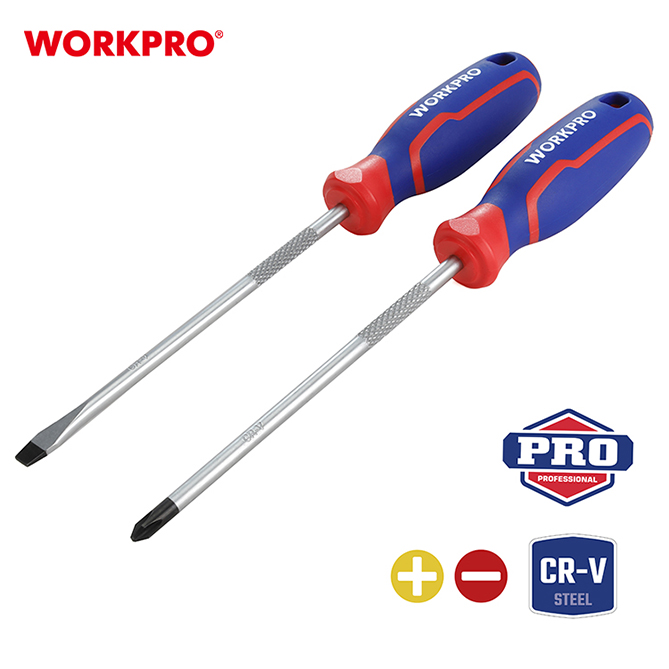 Set profesionalnih odvijača, 2-delni – WORKPRO WP200503