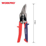 Makaze za lim (levi rez) – WORKPRO WP214020 - Slika 5