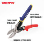 Makaze za lim (prave) – WORKPRO WP214021 - Slika 2
