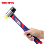 Čekić dvostrani (guma/plastika) sa drškom od fiberglasa – WORKPRO WP241036 - Slika 5