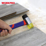 Čekić dvostrani (guma/plastika) sa drškom od fiberglasa – WORKPRO WP241036 - Slika 4