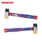 Čekić dvostrani (guma/plastika) sa drškom od fiberglasa – WORKPRO WP241036 - Slika 6