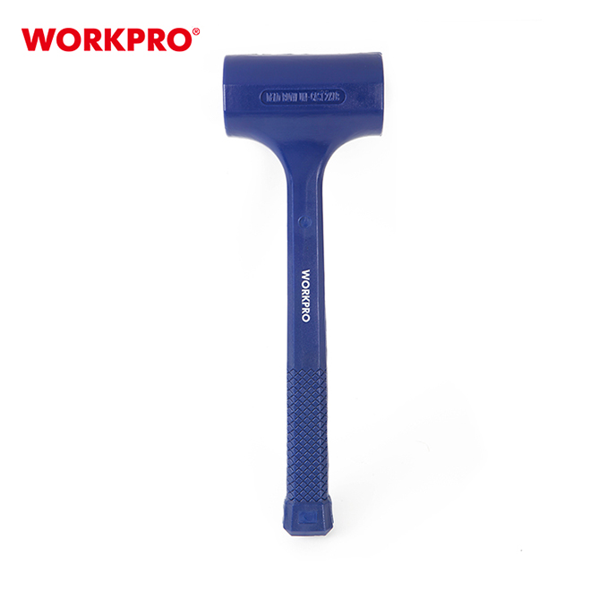 Udarni protivodbojni plastični čekić, 675g - WORKPRO WP241037