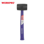 Čekić gumeni (CRNI) sa plastičnom drškom, 450g – WORKPRO WP241041 - Slika 2