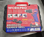 Aku. kompaktna udarna bušilica bez četkica (set), 20V (Li-Ion) – WORKPRO WP390019 - Slika 3