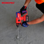 Aku. čekić-bušilica SDS+ (bez četkica), 20V – WORKPRO WP390300 - Slika 2
