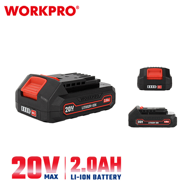 Baterija 20V MAX (Li-Ion) od 2,0 Ah – WORKPRO WP395003