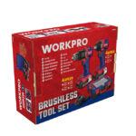 Set kompaktnog aku. alata, 20V - WORKPRO WP398001 - Slika 8