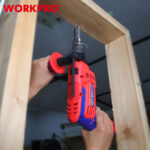 Električna udarna bušilica 710W,  13mm – WORKPRO WP470200 - Slika 8