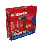 Električna udarna bušilica 710W,  13mm (Top cena) – WORKPRO WP470203 - Slika 10