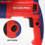 Udarna čekić bušilica SDS-Plus, 800W – WORKPRO WP470400 - Slika 5