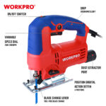 Električna ubodna testera 710W – WORKPRO WP471000 - Slika 5