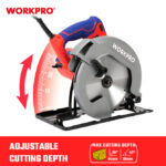 Električna cirkularna testera (185mm) 1700W – WORKPRO WP471200 - Slika 5