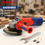 Električna ugaona brusilica 850W (sa regulacijom brzine), 125 mm  – WORKPRO WP472049 - Slika 2