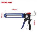 Pištolj za silikon, profesionalni (Heavy Duty) – WORKPRO  WP224001 - Slika 7