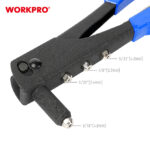 Pištolj za pop nitne, 250 mm – WORKPRO WP225005 - Slika 5