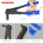 Pištolj za pop nitne, 250 mm – WORKPRO WP225005 - Slika 7