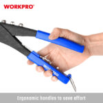 Pištolj za pop nitne (Al), 250 mm – WORKPRO WP225006 - Slika 3