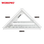 Ugaonik aluminijumski  (180 mm) - WORKPRO WP264011 - Slika 3