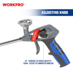 Pištolj za PUR penu (profesionalni) - WORKPRO WP329047 - Slika 3