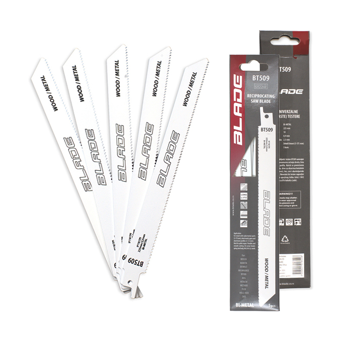 Listovi univerzalne testere (lisičji rep) – BLADE BT509